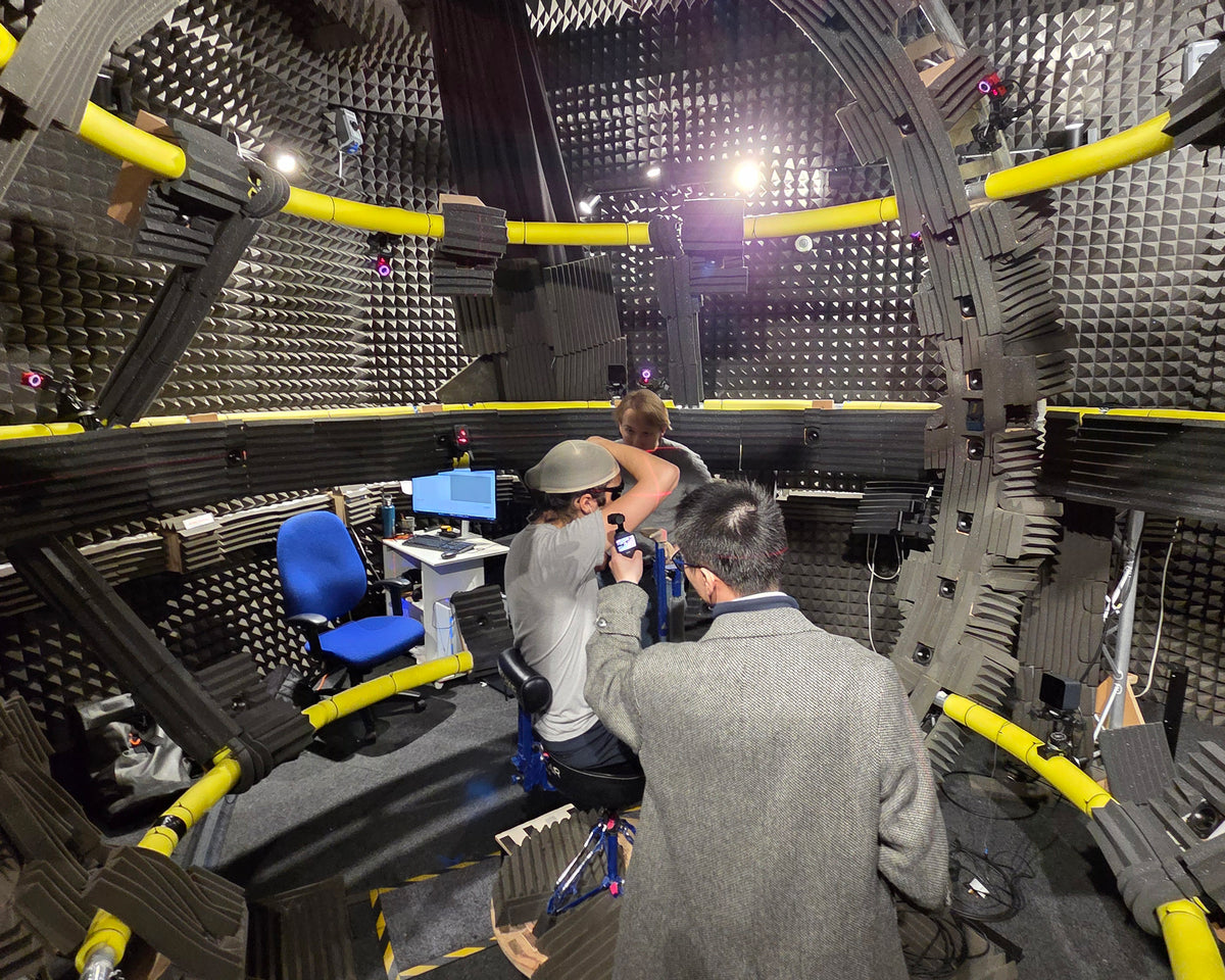 HRTF lab captures exactly how they modify real-world sound, and what the brain expects to hear.